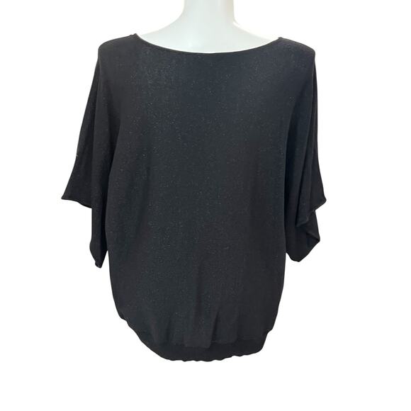 NWT INC International Concepts Black Sequin Flowers Sweater Size 3X MSRP $89.50 - Picture 6 of 7